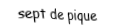 Je suis une carte. Je viens directement avant le huit, je suis noir mais pas de trefle.